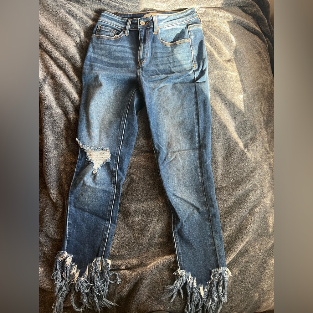Kancan Distressed Skinny Jeans